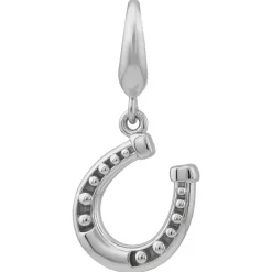 Horseshoe Charm In Sterling Silver