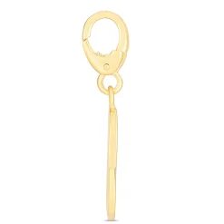 Infinity Charm In 10K Yellow Gold