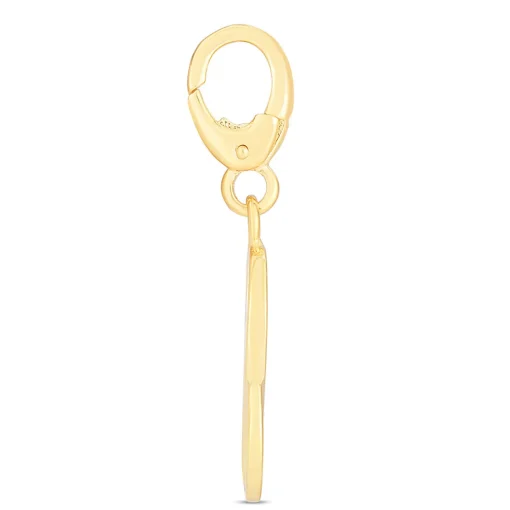 Infinity Charm In 10K Yellow Gold