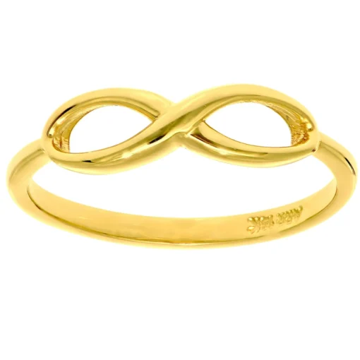 Infinity Stacking Ring In 14K Yellow Gold