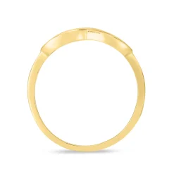Infinity Stacking Ring In 14K Yellow Gold