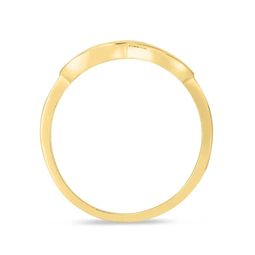 Infinity Stacking Ring In 14K Yellow Gold
