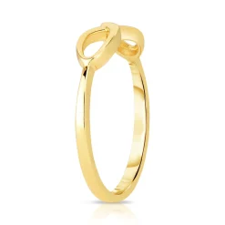 Infinity Stacking Ring In 14K Yellow Gold