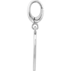 Just Married Charm In Sterling Silver
