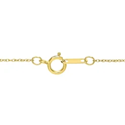 Lab Created Alexandrite & Diamond Pendant In 10K Yellow Gold