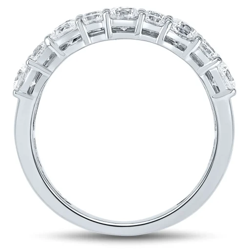 Lab Grown Diamond Five-Row Band In 14K White Gold (2 1/2 Ct. Tw.)