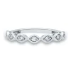 Lab Grown Diamond Marquise-Shaped Ring In 14K White Gold (1/5 Ct. Tw.)