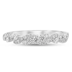 Lab Grown Diamond Swirl Band (1/3 Ct. Tw.)