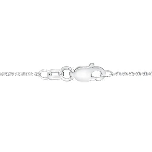 Lab Grown Diamond Three-Stone Pendant In 14K White Gold (1 Ct. Tw.)