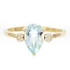 Lab-Created Birthstone And Diamond Accent Ring In