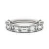 Lab-Created Moissanite Band In 14K White Gold (2-3/8 Ct. Tw.)