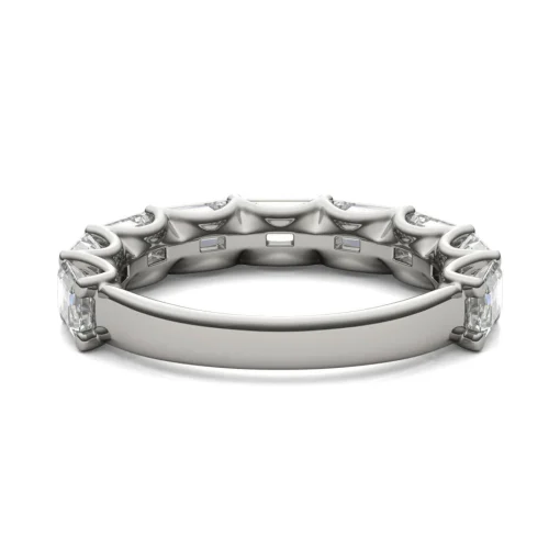 Lab-Created Moissanite Band In 14K White Gold (2-3/8 Ct. Tw.)
