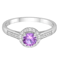 Lab-Created Multi-Gemstone Ring In Sterling Silver