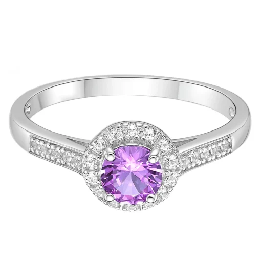 Lab-Created Multi-Gemstone Ring In Sterling Silver