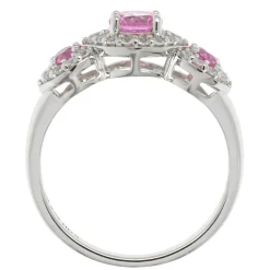 Lab-Created Multi-Gemstone Ring In Sterling Silver