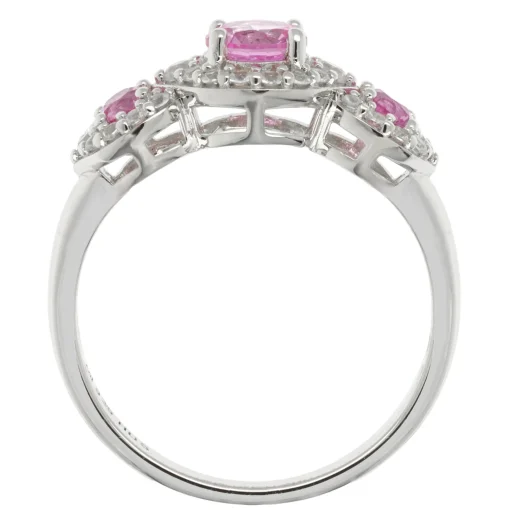 Lab-Created Multi-Gemstone Ring In Sterling Silver
