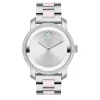 Ladies' Ceramic Watch In Stainless Steel And Ceramic
