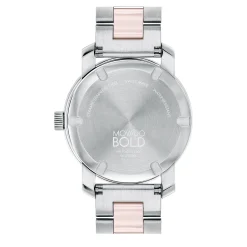 Ladies' Ceramic Watch In Stainless Steel And Ceramic