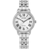 Ladies Coin-Edge Watch In Stainless Steel