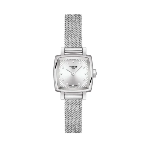 Ladies' Lovely Watch With Diamond Accent In Stainless Steel