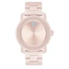 Ladies Movado Bold Ceramic Watch In Blush