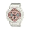 Ladies' S Series Clear Resin Watch With Rose Gold-Tone Chronograph Dial