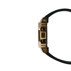 Ladies' 5600-Series Watch With Yellow Gold-Tone Resin Case And Black Resin Strap