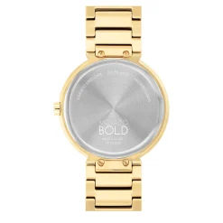 Ladies' Watch In Gold-Tone Ion-Plated Stainless Steel