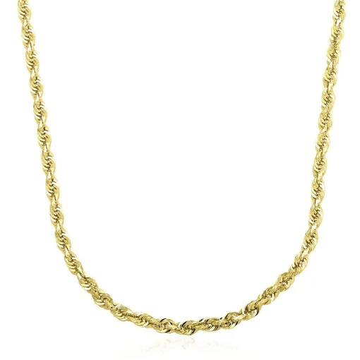 Light Glitter Rope Chain In