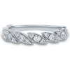 Marquise-Shaped Lab Grown Diamond Band In 14K White Gold (1/2 Ct. Tw.)