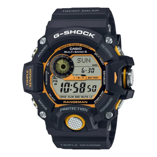 Master Of G Land Rangeman Watch In Black Ion-Plated Stainless Steel