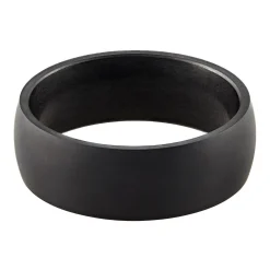 Matte Finish Wedding Band In Elysium, 8Mm