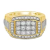 Men's 1 Ct. Tw. Diamond Ring In 10K White & Yellow Gold