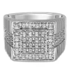 Men's 1 Ct. Tw. Diamond Ring In 10K White Gold