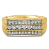 Men's 5/8 Ct. Tw. Diamond Ring In 10K Yellow Gold