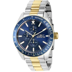 Men's Aviator Two-Tone Stainless Steel Watch