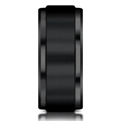 Men's Band In Black Titanium, 9Mm