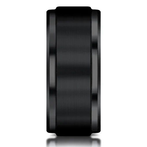 Men's Band In Black Titanium, 9Mm