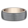 Men's Band In Tantalum & 14K Rose Gold
