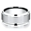 Men's Band In White Cobalt, 9Mm