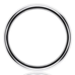 Men's Band In White Cobalt, 9Mm