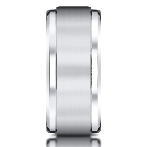 Men's Band In White Cobalt, 9Mm