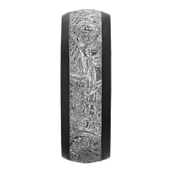 Men's Band In Zirconium & Meteorite, 8Mm