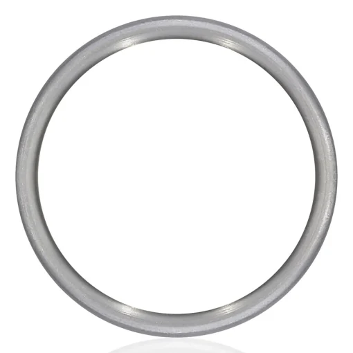 Men's Bark Pattern Band In Grey Tantalum, 8Mm