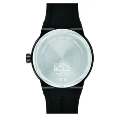 Men's Bold Fusion Watch In Stainless Steel, Black, 42Mm