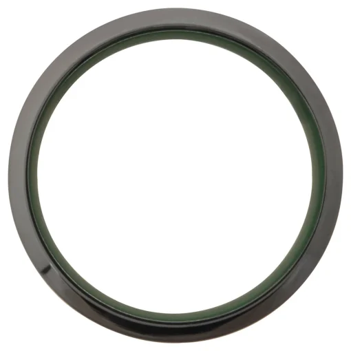 Men's Celtic Wedding Band With Green Cerakote In Black Zirconium, 8Mm