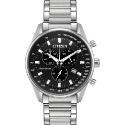 Men's Chronograph Watch In Stainless Steel