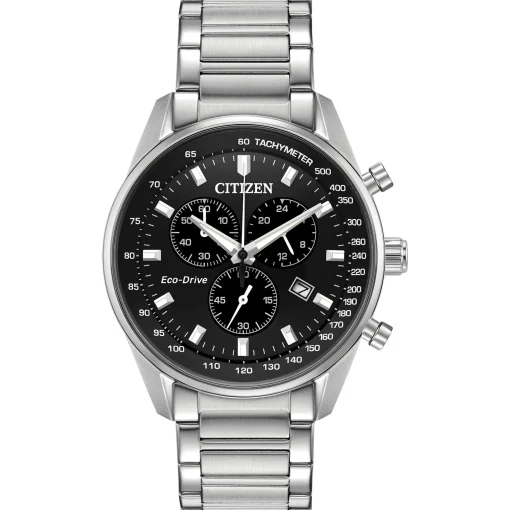 Men's Chronograph Watch In Stainless Steel