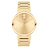 Men's Dress Watch In Yellow Gold-Tone Stainless Steel