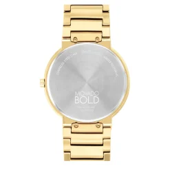 Men's Dress Watch In Yellow Gold-Tone Stainless Steel
